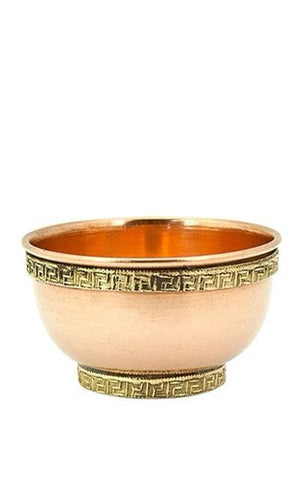 COPPER OFFERING BOWL